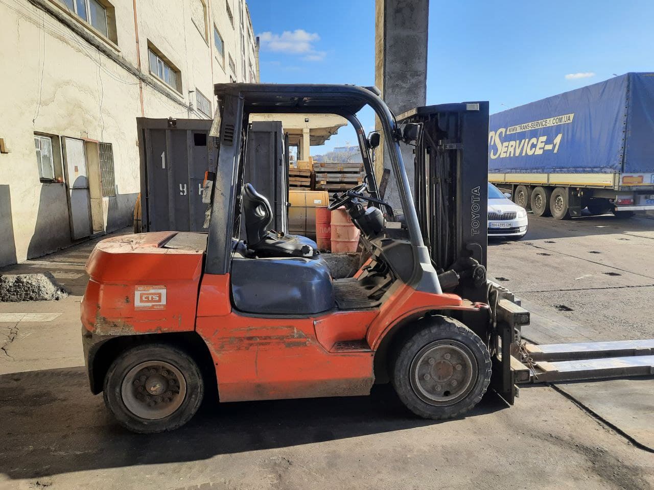 Вилковий навантажувач Toyota 02-7FD35